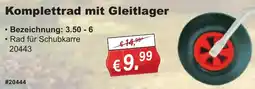 Stabilo Fachmarkt Komplettrad mit Gleitlager Angebot