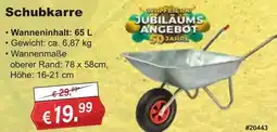 Stabilo Fachmarkt Schubkarre Angebot