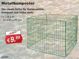 Stabilo Fachmarkt Metallkomposter Angebot