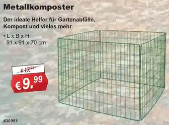 Stabilo Fachmarkt Metallkomposter Angebot