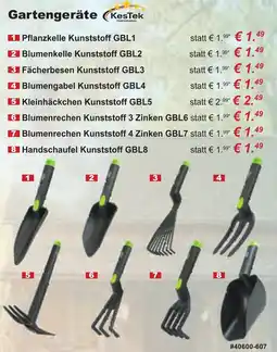 Stabilo Fachmarkt KesTek Gartengeräte Angebot