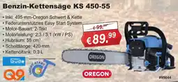 Stabilo Fachmarkt Güde Benzin-Kettensäge KS 450-55 Angebot