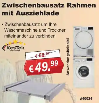 Stabilo Fachmarkt KesTek Zwischenbausatz Rahmen mit Ausziehlade Angebot