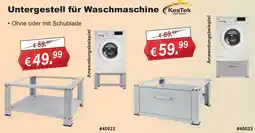Stabilo Fachmarkt KesTek Untergestell für Waschmaschine Angebot