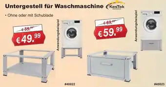 Stabilo Fachmarkt KesTek Untergestell für Waschmaschine Angebot