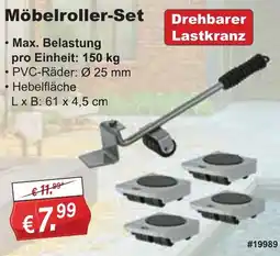 Stabilo Fachmarkt Möbelroller-Set Angebot