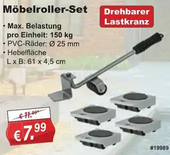 Stabilo Fachmarkt Möbelroller-Set Angebot