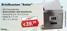 Stabilo Fachmarkt Briefkasten "Solar" Angebot