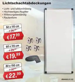 Stabilo Fachmarkt Lichtschachtabdeckungen Angebot