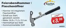 Stabilo Fachmarkt KesTek Feierabendhammer / Flaschenöffner Angebot