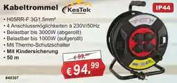 Stabilo Fachmarkt KesTek Kabeltrommel Angebot