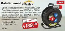 Stabilo Fachmarkt KesTek Kabeltrommel Angebot