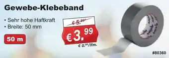 Stabilo Fachmarkt Gewebe-Klebeband Angebot