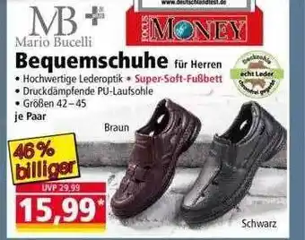 Norma Mario Bucelli Bequemschuhe Angebot