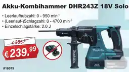 Stabilo Fachmarkt Makita Akku-Kombihammer DHR243Z 18V Solo Angebot