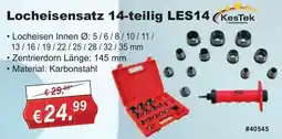 Stabilo Fachmarkt KesTek Locheisensatz 14-teilig LES14 Angebot