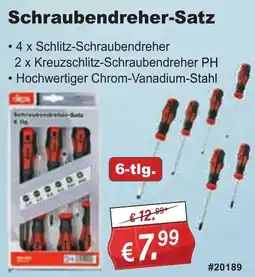 Stabilo Fachmarkt Schraubendreher-Satz Angebot