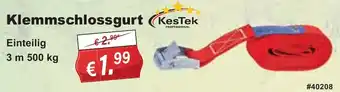 Stabilo Fachmarkt KesTek Klemmschlossgurt Angebot