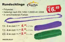 Stabilo Fachmarkt KesTek Rundschlinge Angebot