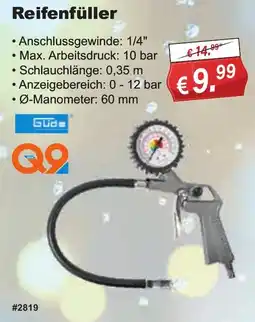 Stabilo Fachmarkt Güde Reifenfüller Angebot