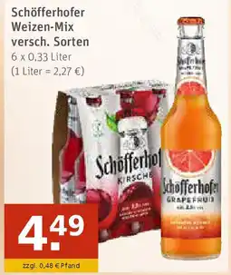 Getränkeland Schöfferhofer Weizen-Mix Angebot