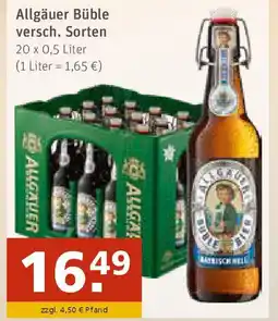 Getränkeland Allgäuer Büble Angebot