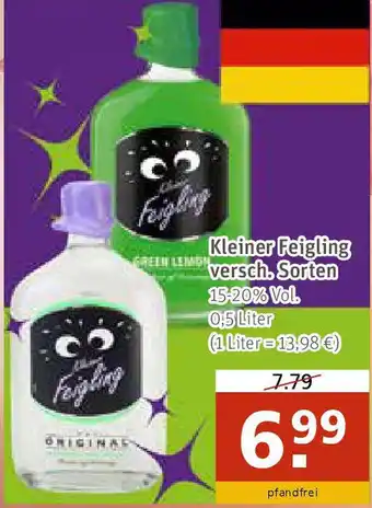 Getränkeland Kleiner Feigling GREEN LEMON Angebot