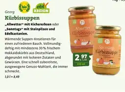 Ebl Naturkost Georg Kürbissuppen Angebot