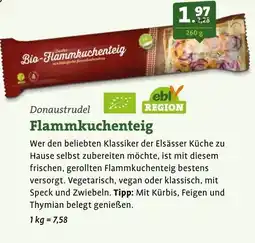 Ebl Naturkost Donaustrudel Flammkuchenteig Angebot