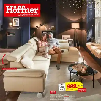Höffner Uno wohnlandschaft „apollo“ Angebot