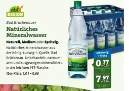 Ebl Naturkost Bad Brückenauer Natürliches Mineralwasser Angebot