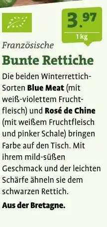Ebl Naturkost Bunte Rettiche Angebot