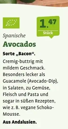 Ebl Naturkost Spanische Avocados Angebot