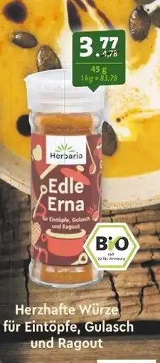 Ebl Naturkost Herbaria Edle Erna Angebot