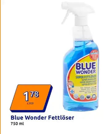 Action Blue wonder fettlöser Angebot