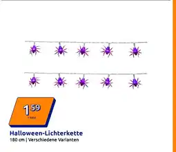 Action Halloween-lichterkette Angebot