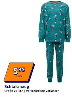 Action Schlafanzug Angebot