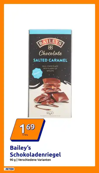 Action Bailey's schokoladenriegel Angebot
