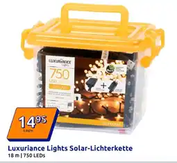 Action Luxuriance lights luxuriance lights solar-lichterkette Angebot