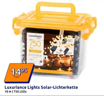 Action Luxuriance lights luxuriance lights solar-lichterkette Angebot
