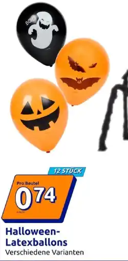 Action Halloween-latexballons Angebot