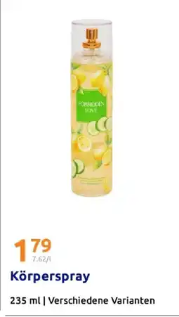 Action Forbidden love körperspray Angebot