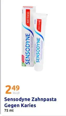 Action Sensodyne zahnpasta gegen karies Angebot
