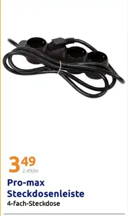 Action Pro-max steckdosenleiste Angebot
