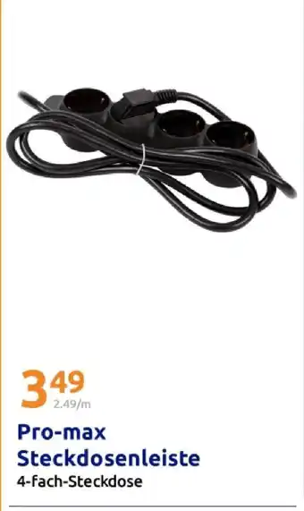 Action Pro-max steckdosenleiste Angebot