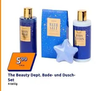 Action The beauty dept. bade- und dusch-set Angebot