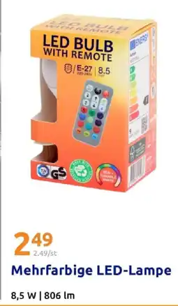 Action Mehrfarbige led-lampe Angebot