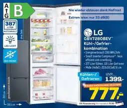 Euronics XXL LG GBV7280BEV" Kühl-/Gefrierkombination Angebot