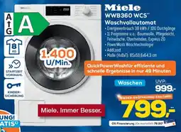 Euronics XXL Miele WWB360 WCS” Waschvollautomat Angebot