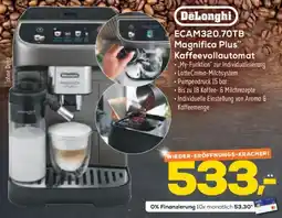 Euronics XXL DeLonghi ECAM320.70TB Magnifica Plus™ Kaffeevollautomat Angebot